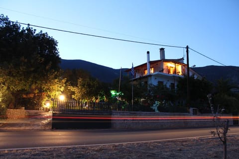 Property building, Sunset