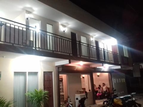 Facade/entrance, Night