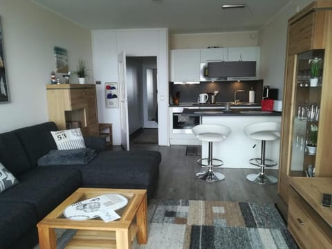 Kitchen or kitchenette, Living room, Dining area, Bedroom
