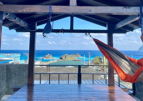 Patio, Day, Natural landscape, Balcony/Terrace, Sea view