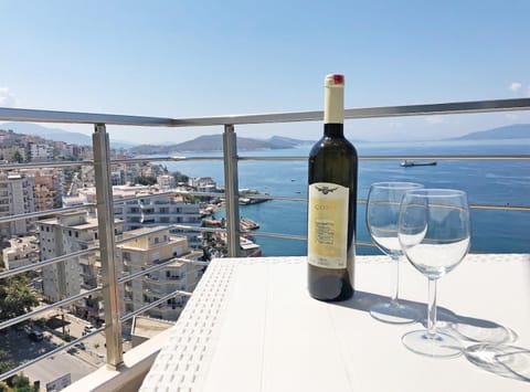 Day, Balcony/Terrace, City view, Sea view