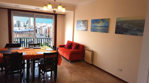 Living room, City view, Landmark view, Sea view