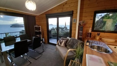 View (from property/room), Dining area, Sea view, Dinner
