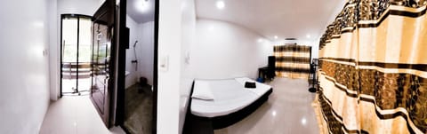 Toilet, Bed, Bathroom, Photo of the whole room, Bedroom