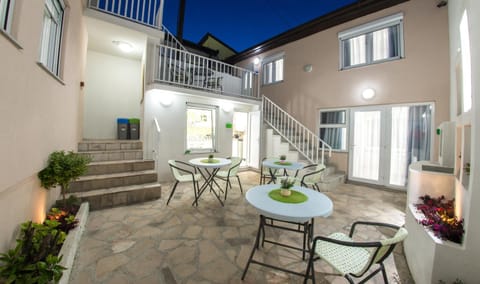 Spring, Night, Balcony/Terrace