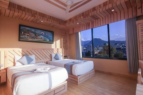 TV and multimedia, Photo of the whole room, Bedroom, Mountain view