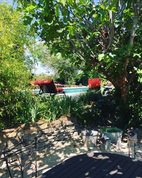 Natural landscape, Pool view, Swimming pool