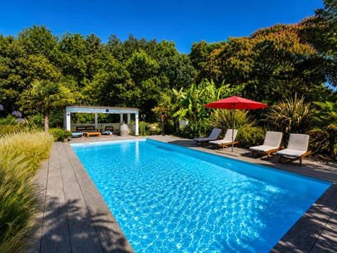 Summer, Garden view, Pool view, Swimming pool, sunbed