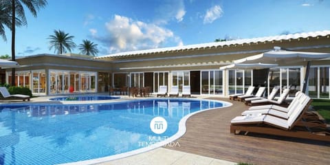 Facade/entrance, Swimming pool