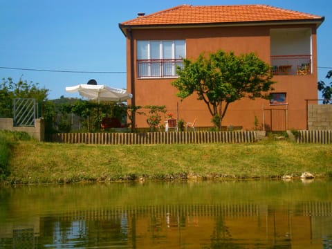 Property building, Spring, Natural landscape, Garden, River view