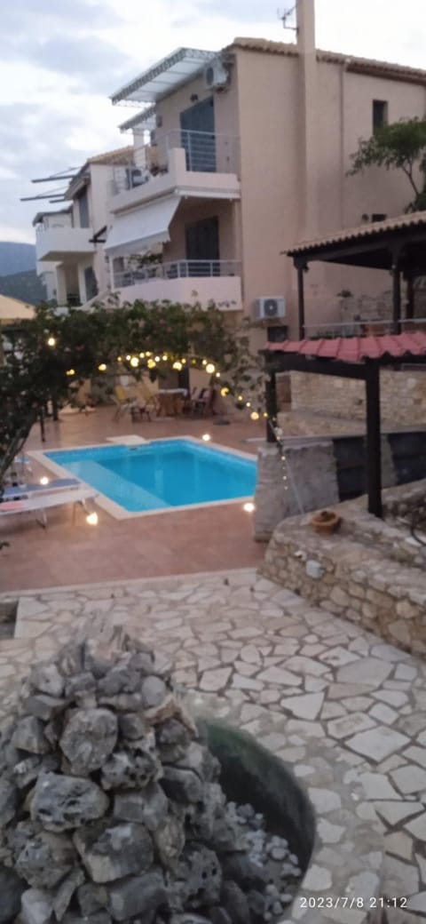 Property building, Pool view