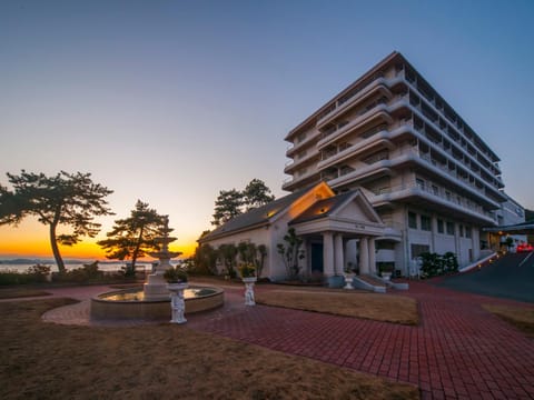 Property building, Sunset