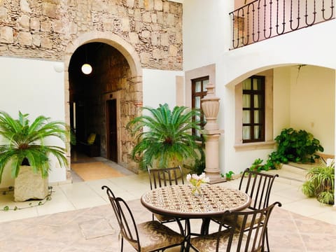 Property building, Patio