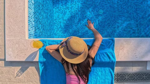 Day, People, Pool view, Swimming pool