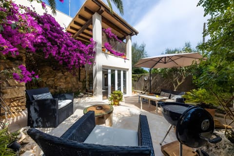 Property building, Living room, Swimming pool