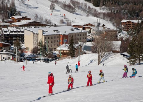 Winter, Ski School, Skiing, Hiking