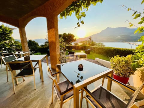 Patio, Natural landscape, View (from property/room), Lake view, Mountain view