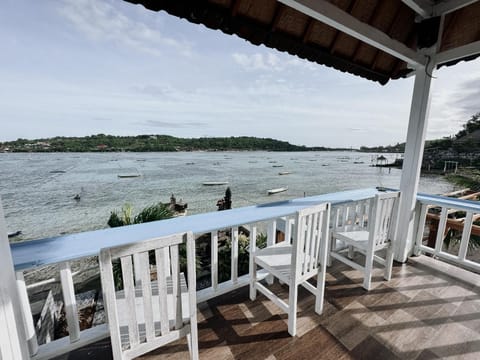 Patio, Day, Natural landscape, View (from property/room), Balcony/Terrace, Sea view