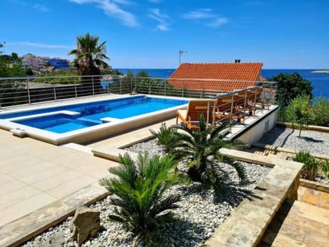 Pool view, Sea view, Swimming pool