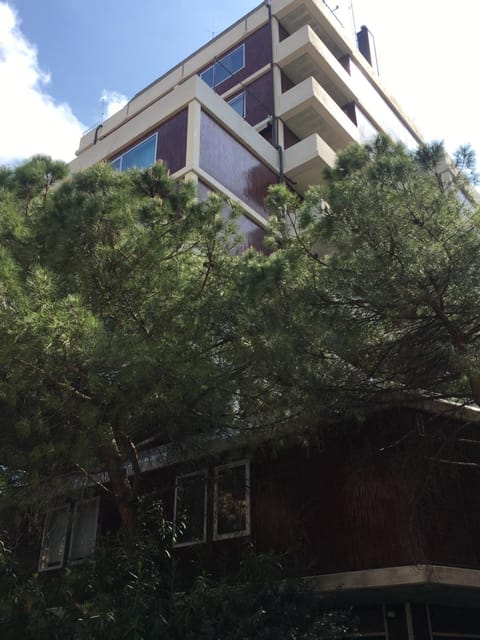 Facade/entrance, Spring, Off site, Bird's eye view