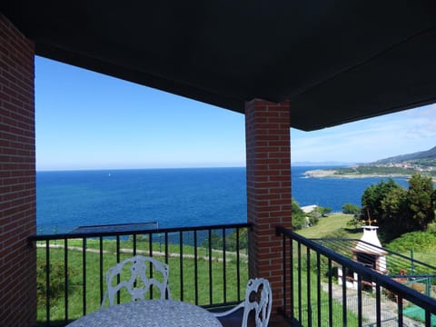 Natural landscape, View (from property/room), Balcony/Terrace, Sea view