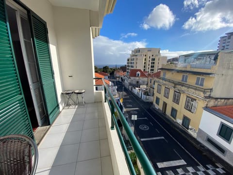 Property building, Day, View (from property/room), Balcony/Terrace, City view, Street view