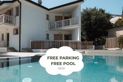 Property building, Pool view, Swimming pool