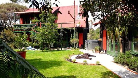 Property building, Garden view