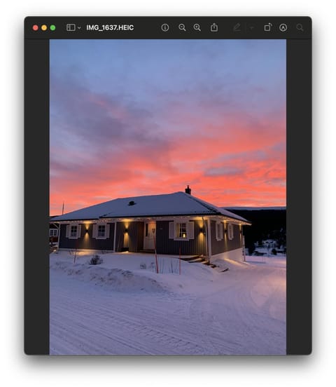 Property building, Winter