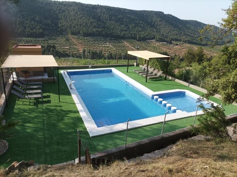 Natural landscape, Pool view, Swimming pool
