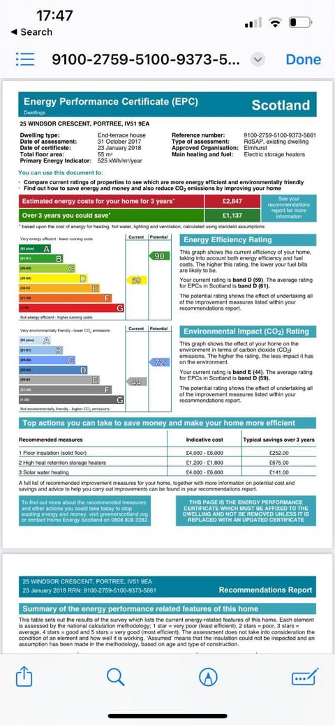 25 Windsor Crescent House in Portree