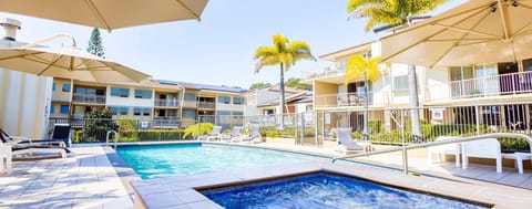 Property building, Day, Pool view