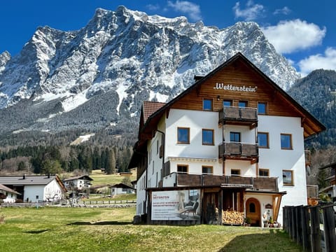 Property building, Spring, Natural landscape, Mountain view