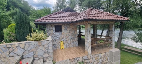 Seating area, River view
