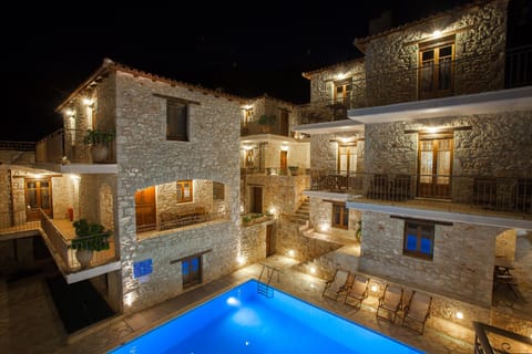 Property building, Pool view, Area and facilities