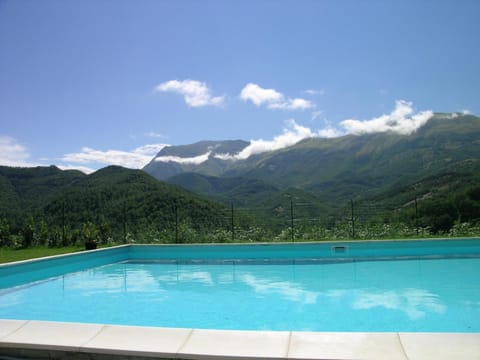 Summer, Mountain view, Pool view, Swimming pool