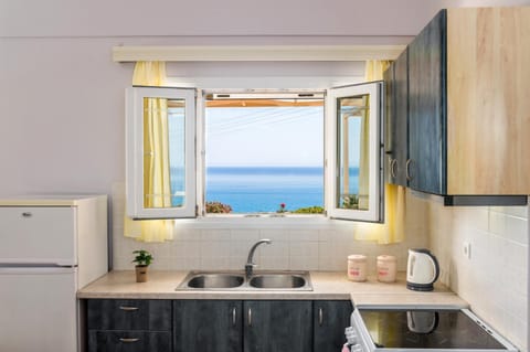 Kitchen or kitchenette, Sea view