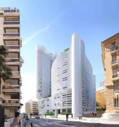 Plein coeur de Monaco, à 300 mètres à pied du port de Monaco, 4 pièces dans des escaliers vue mer exceptionnelle Apartment in Monaco