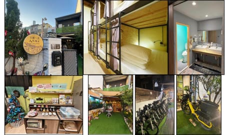 Property building, Patio, Communal lounge/ TV room, Bathroom, bunk bed, Parking, minibar, oven, toaster