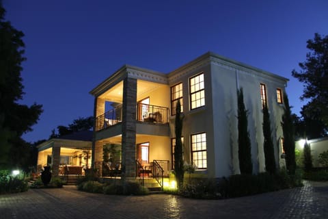 Property building, Night, On site, Garden view