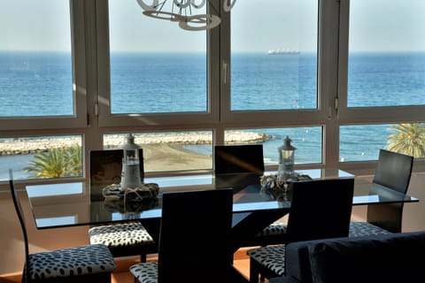 Natural landscape, Dining area, Sea view