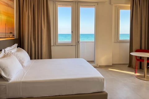 Bedroom, Sea view