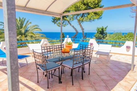 Patio, Natural landscape, View (from property/room), Balcony/Terrace, Sea view