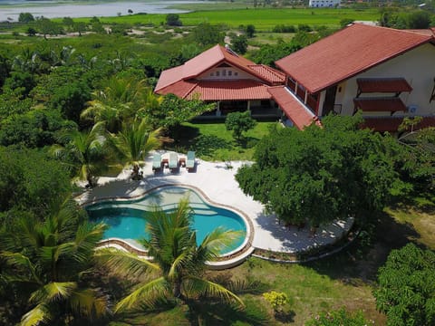Property building, Natural landscape, Bird's eye view