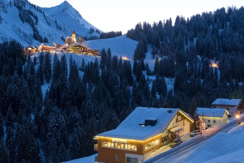 Property building, Neighbourhood, Winter