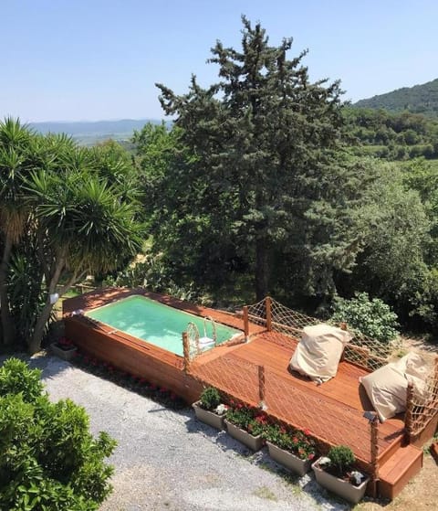 Natural landscape, Pool view, Swimming pool