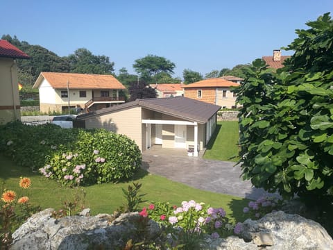 Property building, Garden view