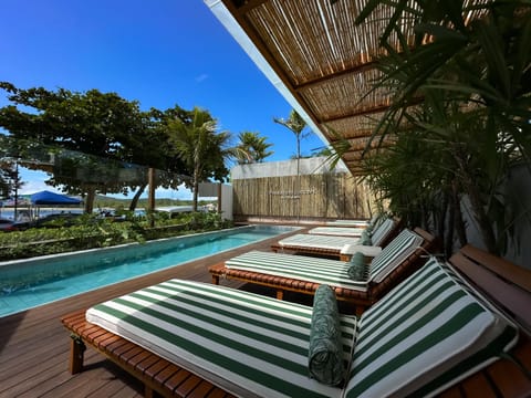 Day, Natural landscape, Garden, View (from property/room), Pool view, Swimming pool