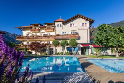 Property building, Pool view