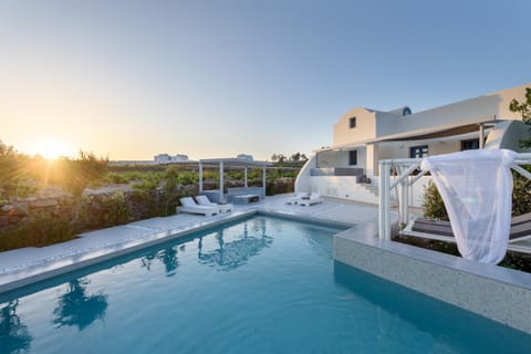 Natural landscape, Garden, Swimming pool, Swimming pool, Swimming pool, Sunset